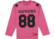 Supreme Playboy L/S Football Top Pink