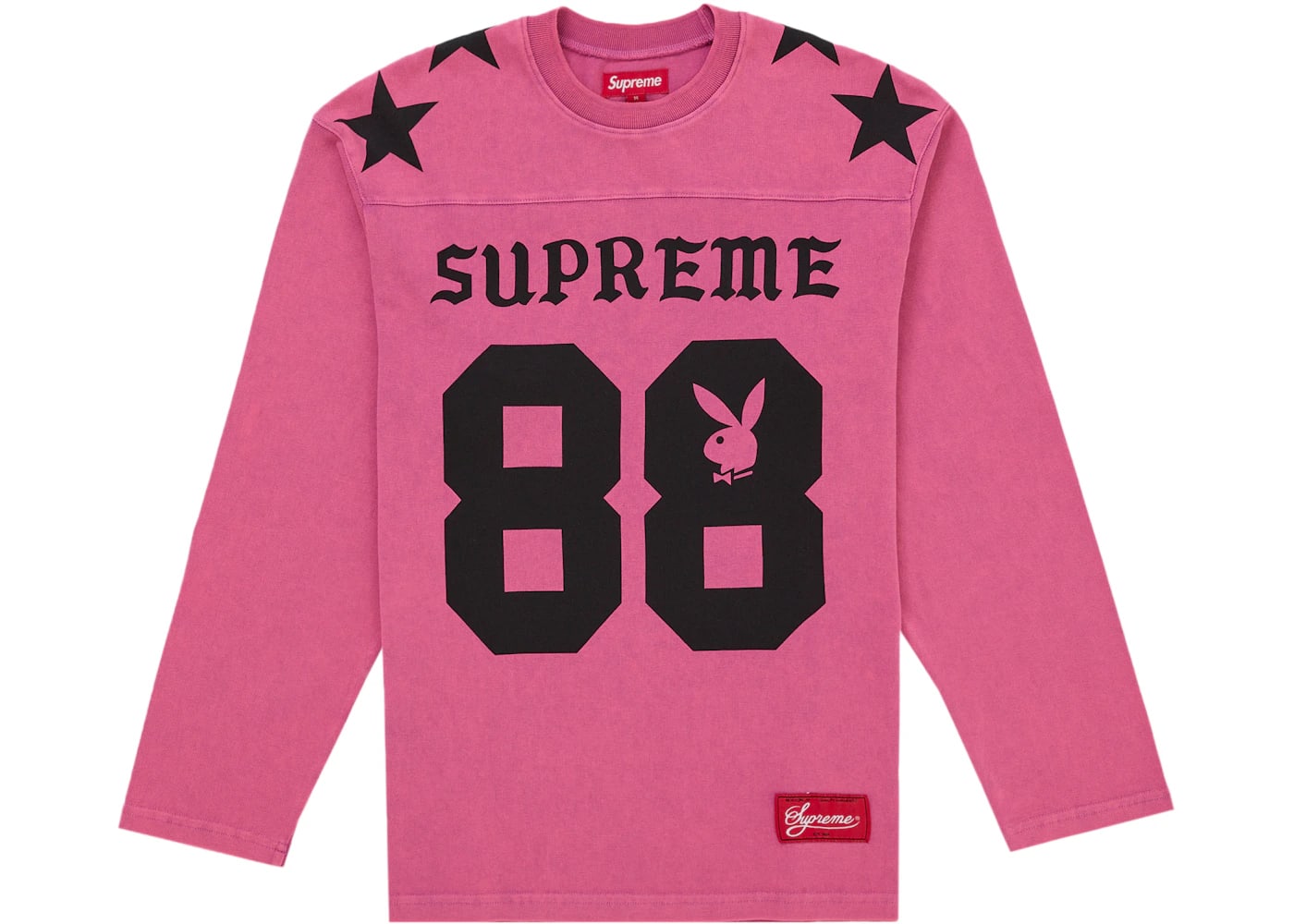 Supreme Playboy L/S Football Top Pink