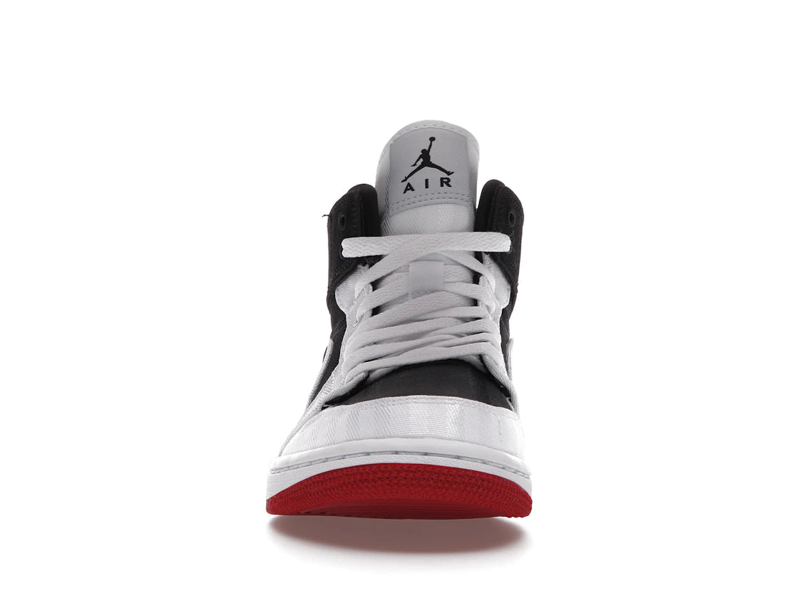Jordan 1 Mid SE Utility Canvas White Black Gym Red (Women's)