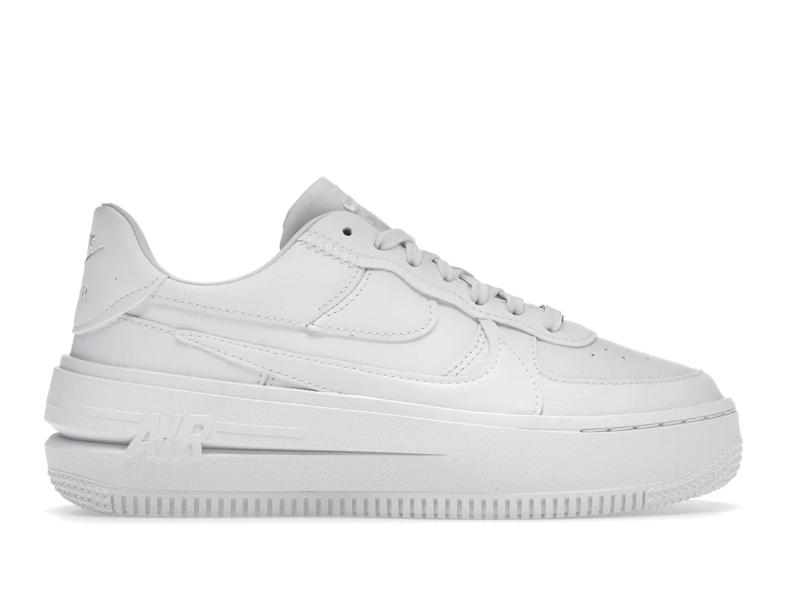 Nike Air Force 1 PLT.AF.ORM Triple White (Women's)