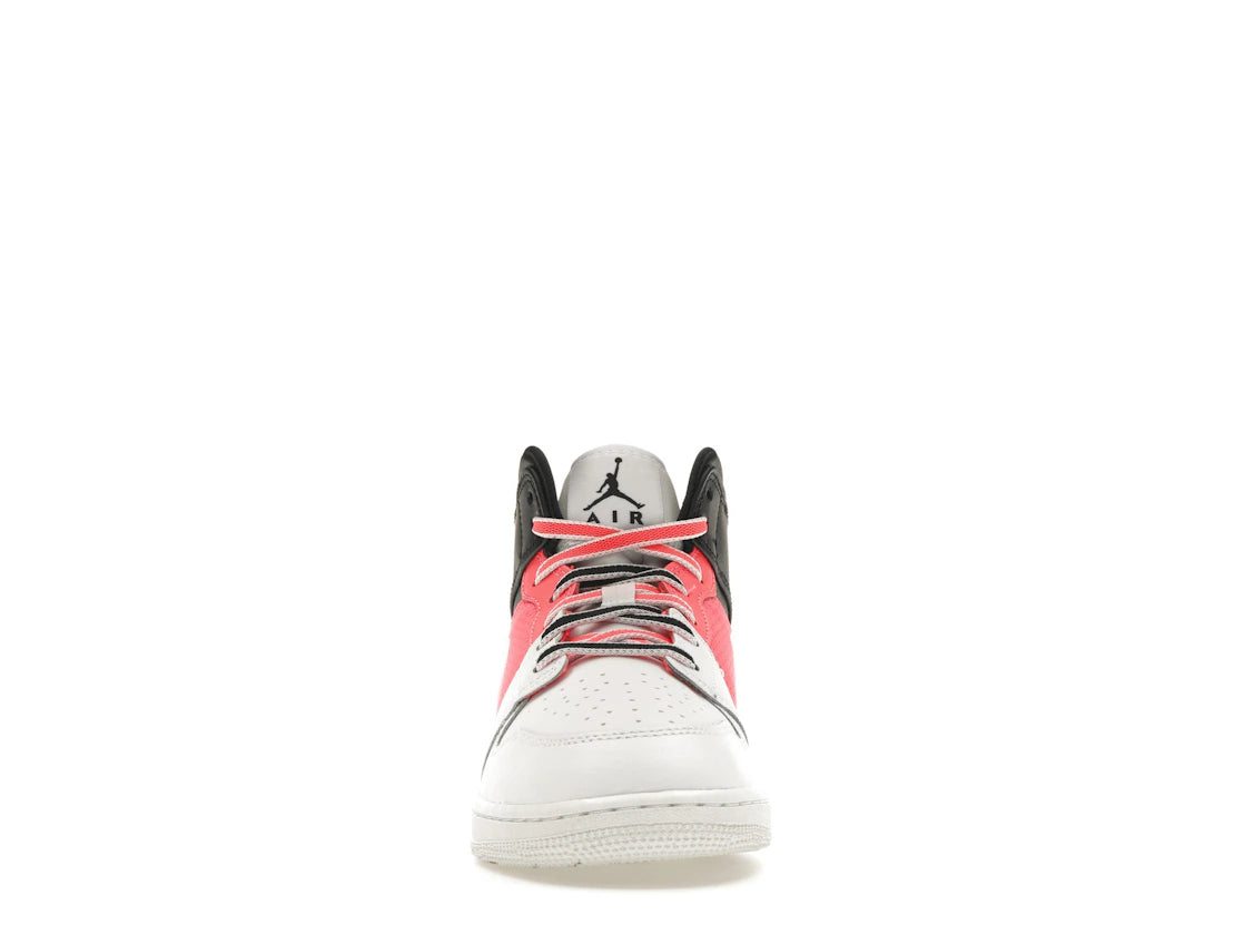 Jordan 1 Mid SE White Black Infrared (GS)