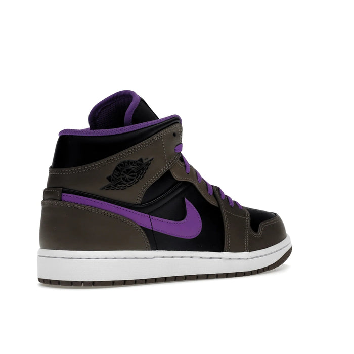 Jordan 1 Mid Purple Mocha