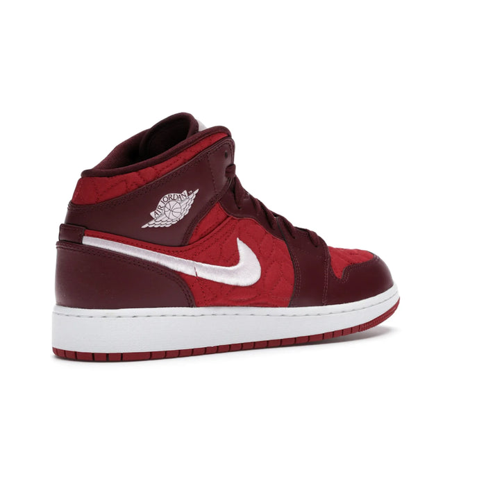Jordan 1 Mid SE Red Quilt (GS)