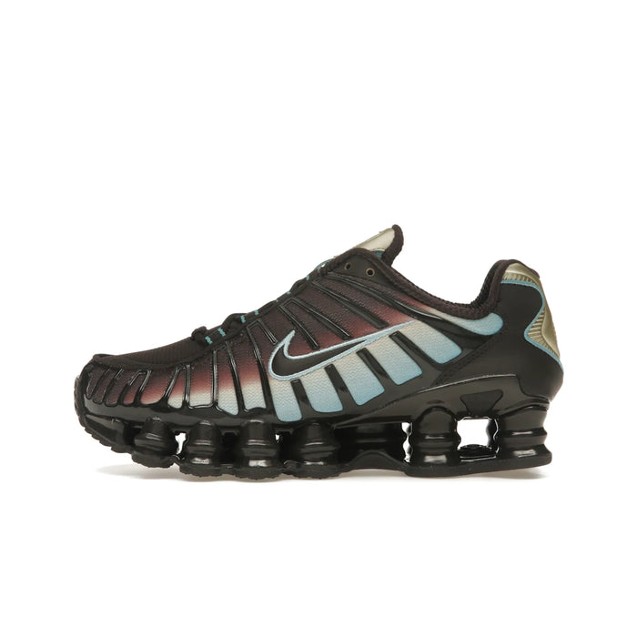 Nike Shox TL Velvet Brown Denim Turquoise (Women's)