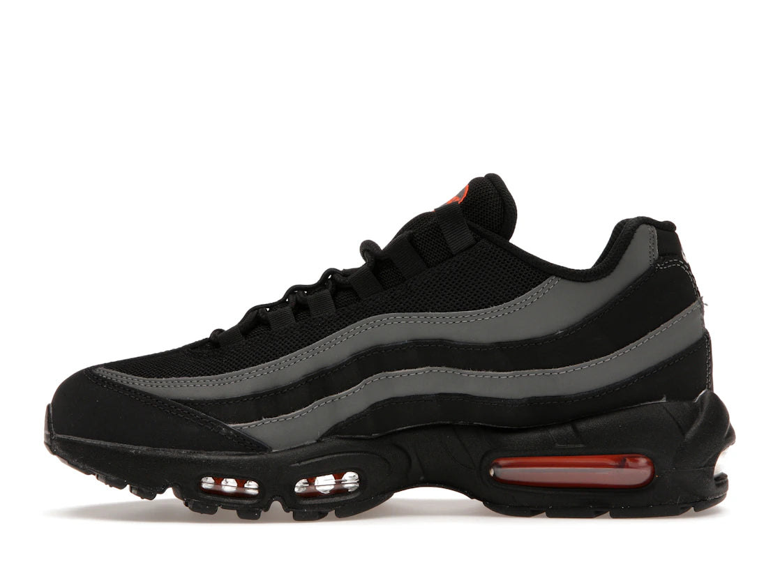 Nike Air Max 95 Black Grey Safety Orange