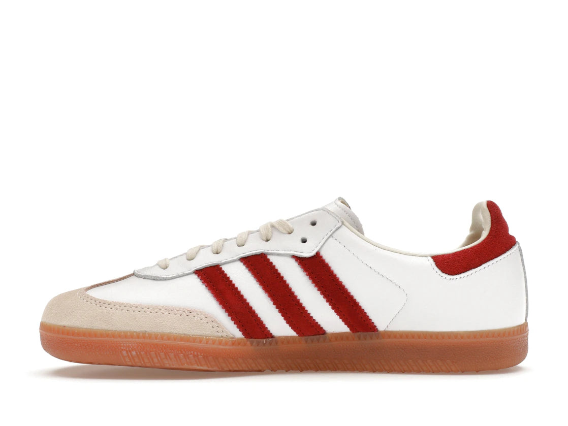 adidas Samba Sporty & Rich White Collegiate Burgundy