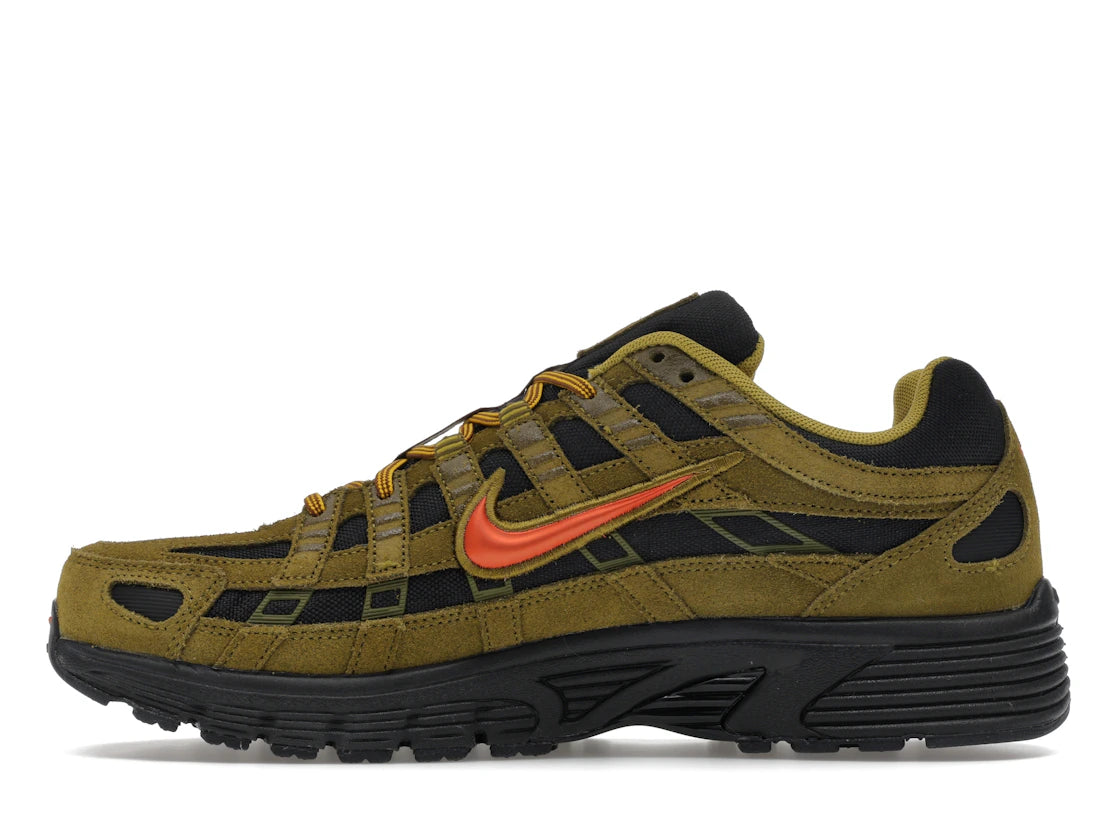 Nike P-6000 Premium Cordura Olive Flak Black Picante Red