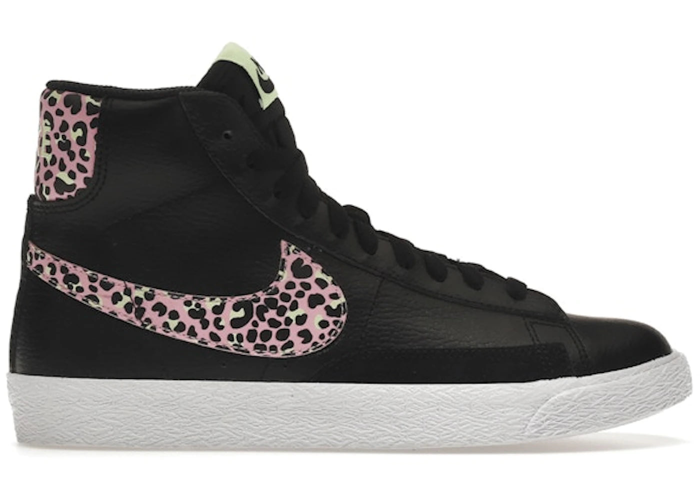 Nike Blazer Mid Black Pink Cheetah (GS)