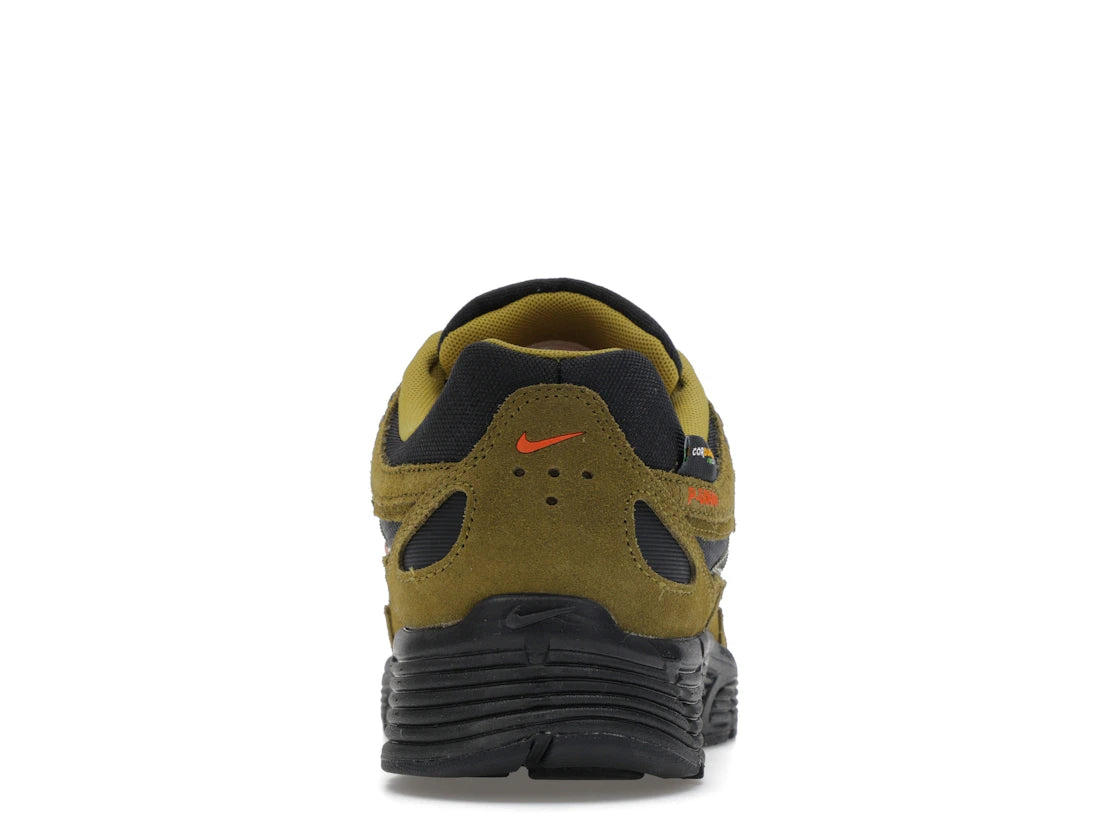 Nike P-6000 Premium Cordura Olive Flak Black Picante Red