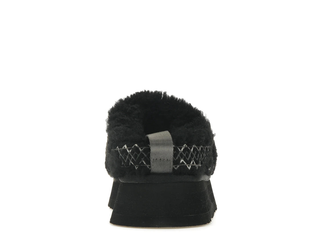 UGG Tazz Slipper Heritage Braid Black (Women's)