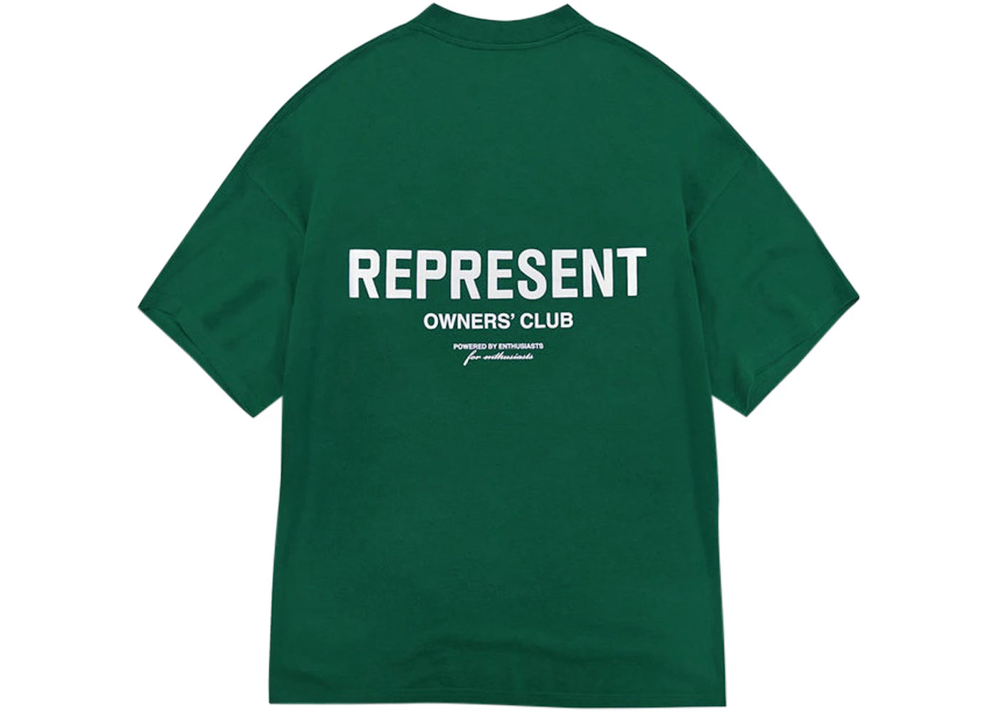 Represent Owner's Club T-Shirt Racing Green/White