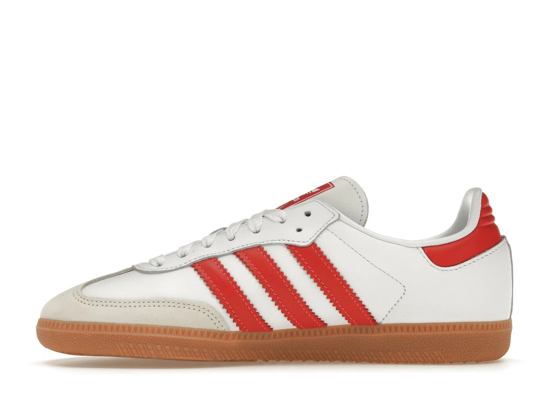 adidas Samba OG White Solar Red Gum (Women's)