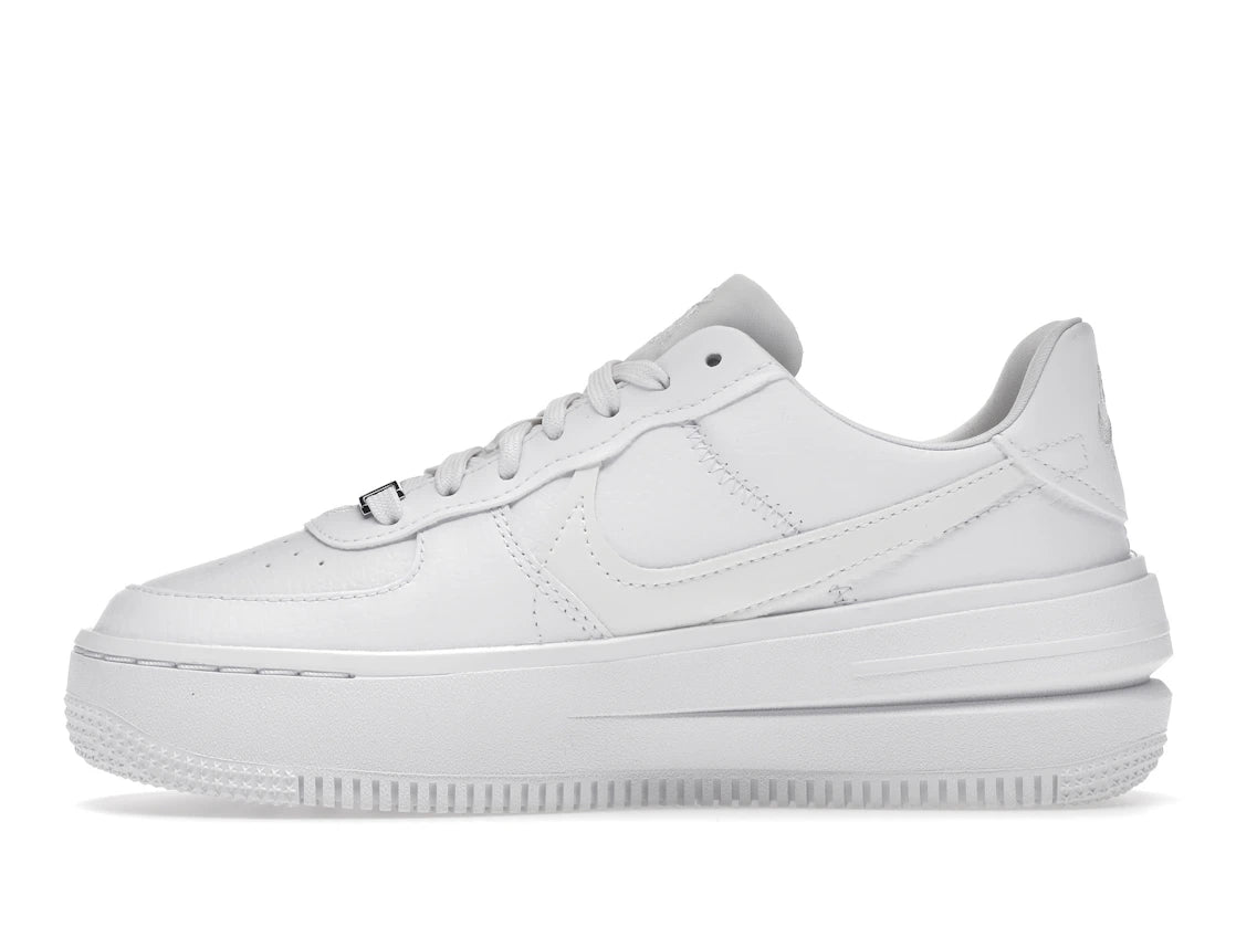 Nike Air Force 1 PLT.AF.ORM Triple White (Women's)