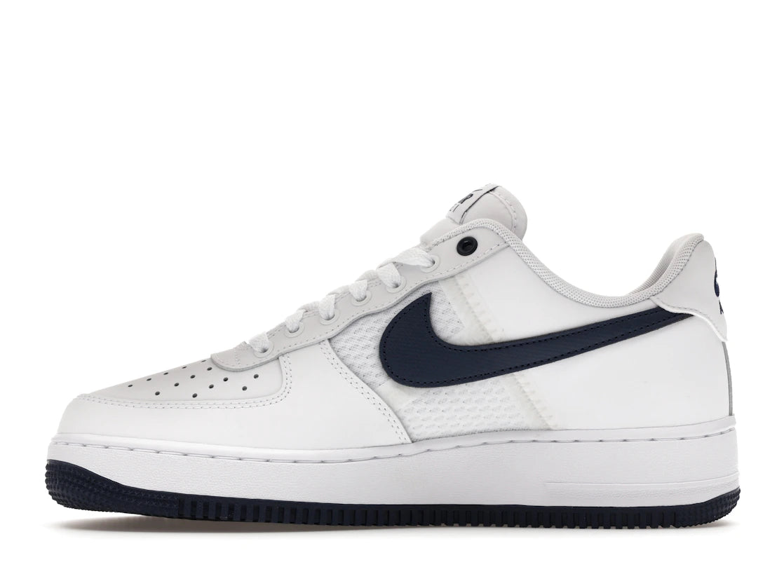 Nike Air Force 1 Low '07 LV8 SE Mesh Tape White Midnight Navy