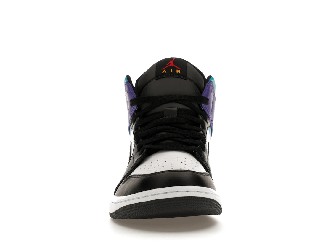Jordan 1 Mid Court Purple Tropical Twist