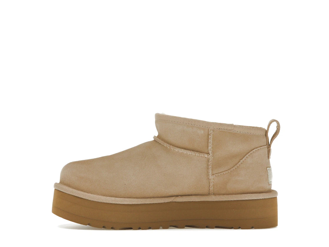 UGG Classic Ultra Mini Platform Boot Sand (Kids)