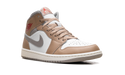 Jordan 1 Mid Rattan White College Grey