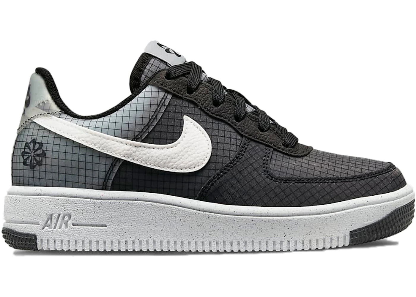 Nike Air Force 1 Low Crater Black Grey (GS)