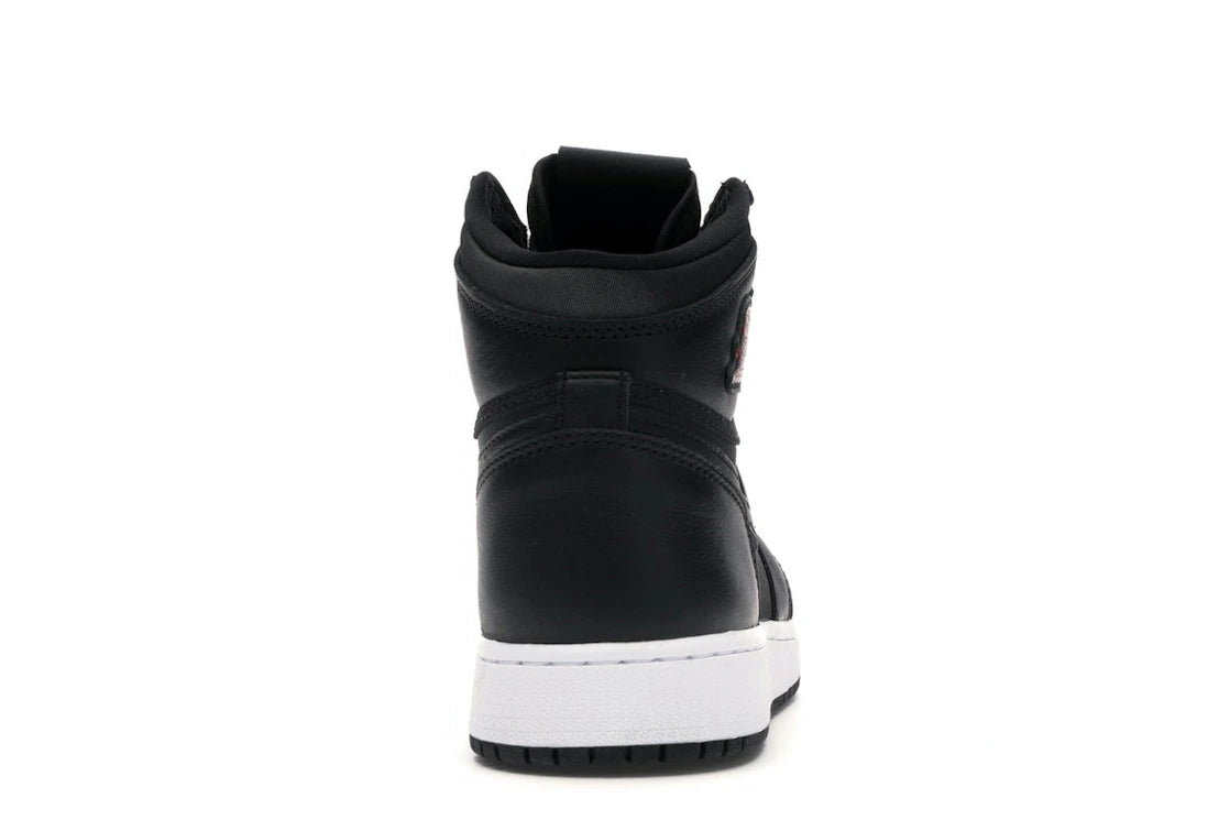 Jordan 1 Retro High Black Satin Gym Red Black (GS)