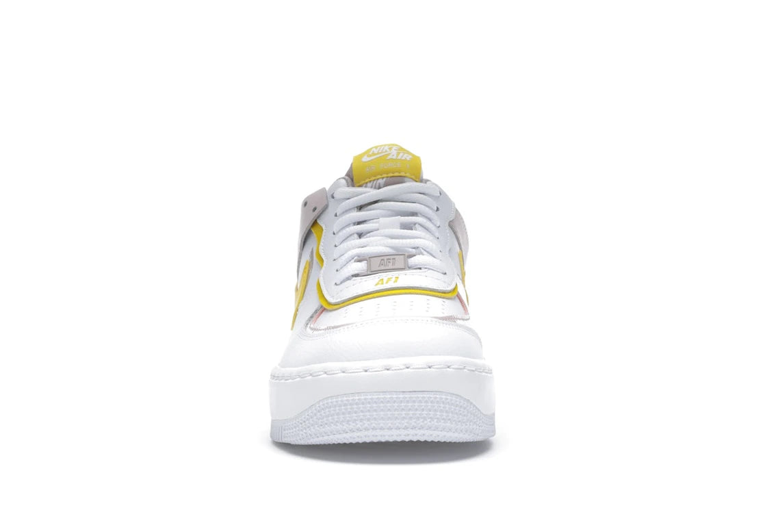 Nike Air Force 1 Low Shadow White Barely Rose Speed Yellow (Women's)