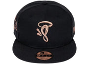 Syna x New Era 9Fifty Snapback Cap Black/Rose Gold