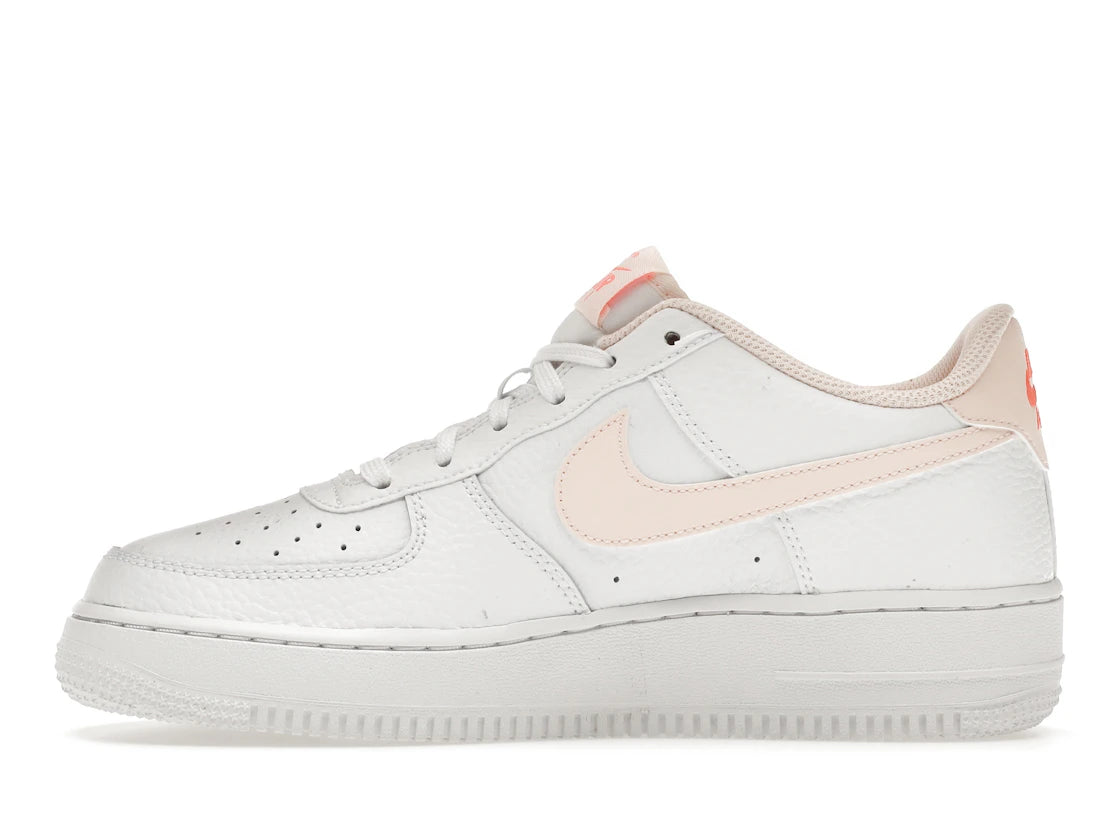 Nike Air Force 1 Low White Hyper Crimson (GS)