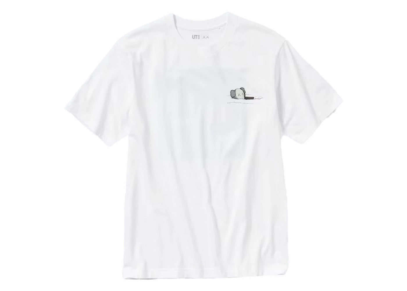 KAWS x Uniqlo UT Short Sleeve Artbook Cover T-shirt (Asia Sizing) White