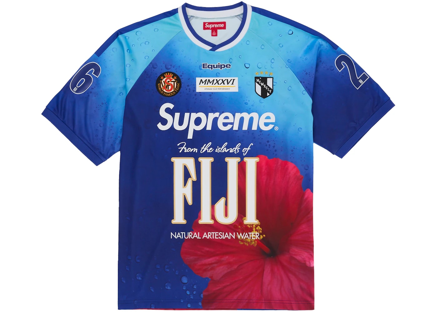 Supreme Fiji Soccer Jersey Multicolor