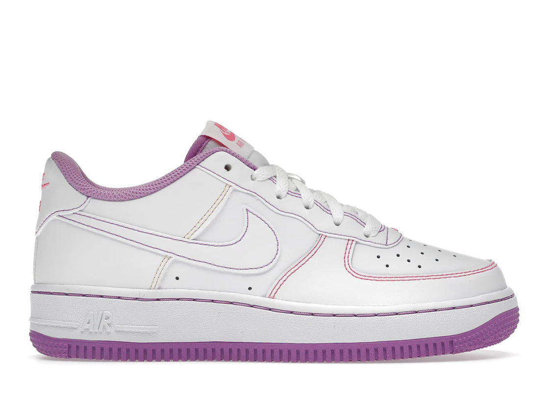 Nike Air Force 1 Low Contrast Stitch Fuchsia Glow (GS)