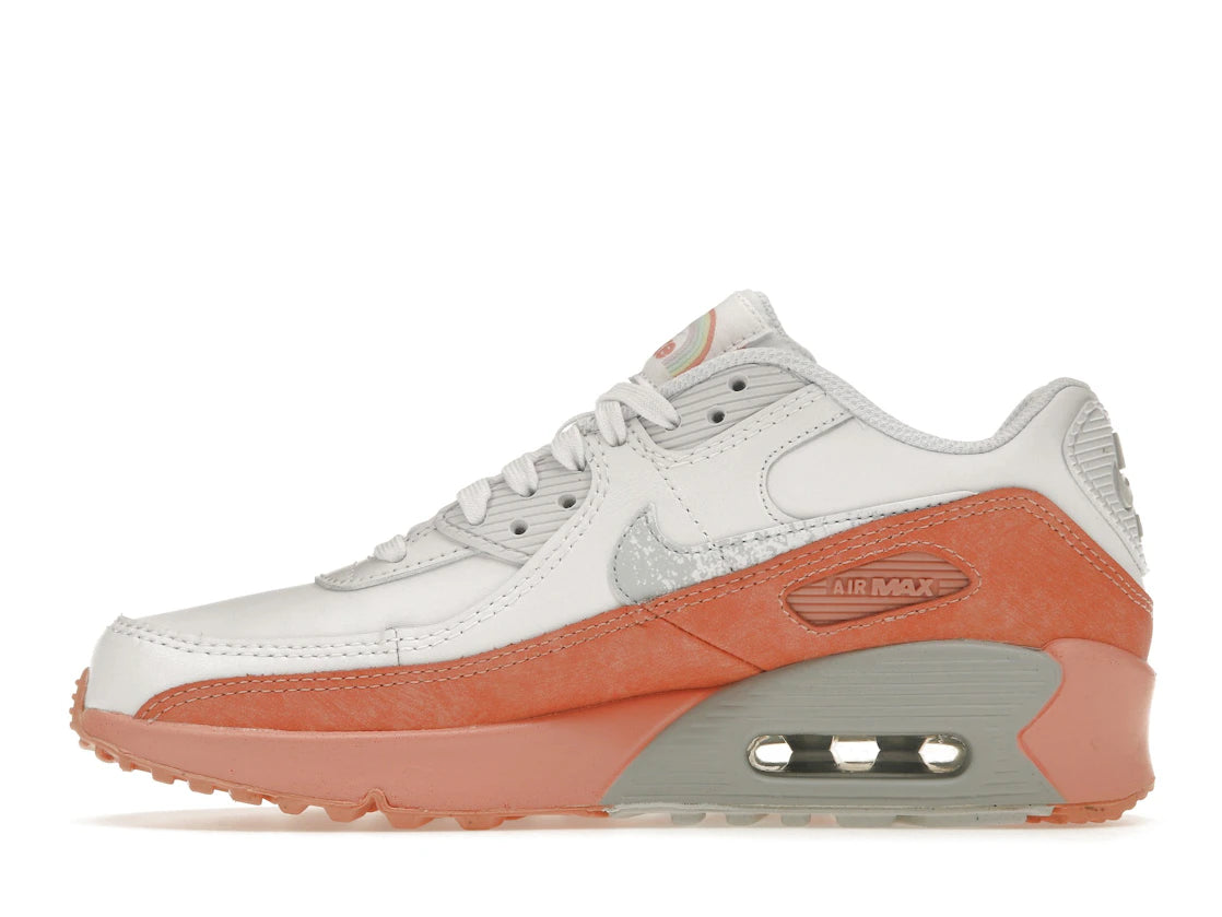 Nike Air Max 90 Leather Rainbow Salmon (GS)