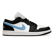 Jordan 1 Low Black University Blue White (Women's)