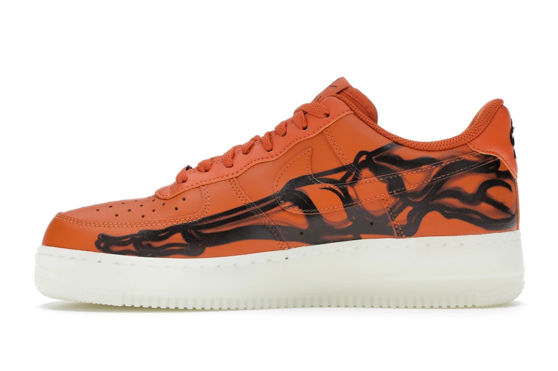 Nike Air Force 1 Low Orange Skeleton Halloween (2020)