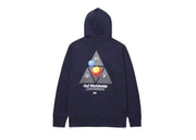 HUF Video Format Triple Triangle Hoodie Navy