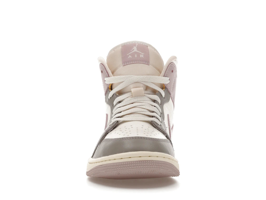 Jordan 1 Mid Enigma Stone Particle Rose (Women's)