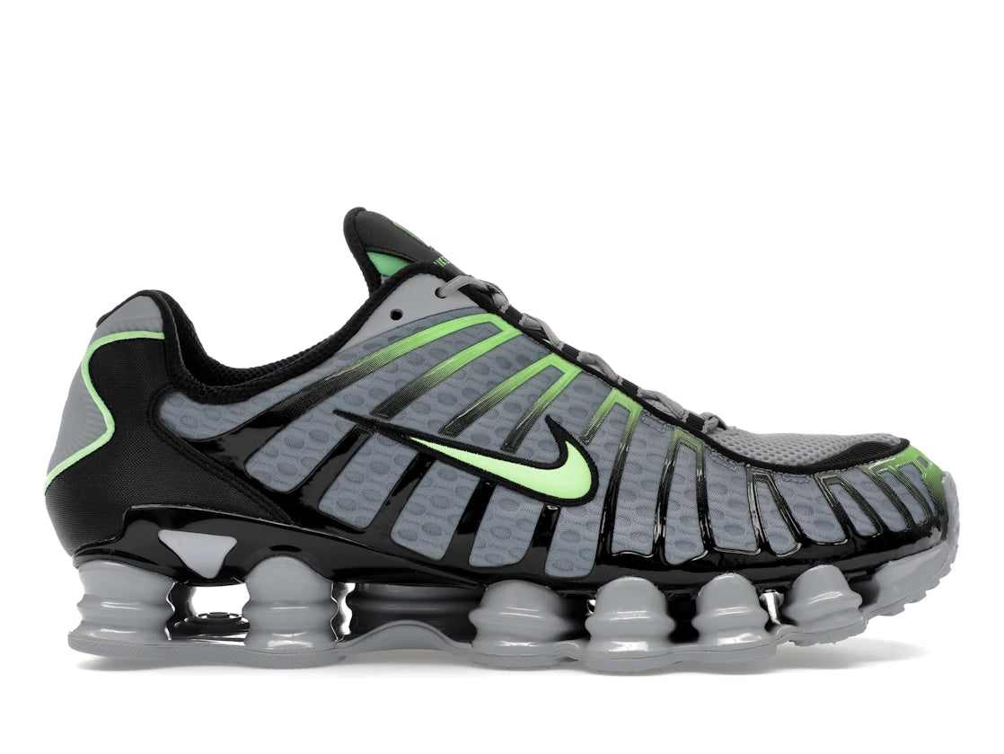 Nike Shox TL Wolf Grey Lime Blast