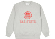 Palace Pal State Crew Grey Marl