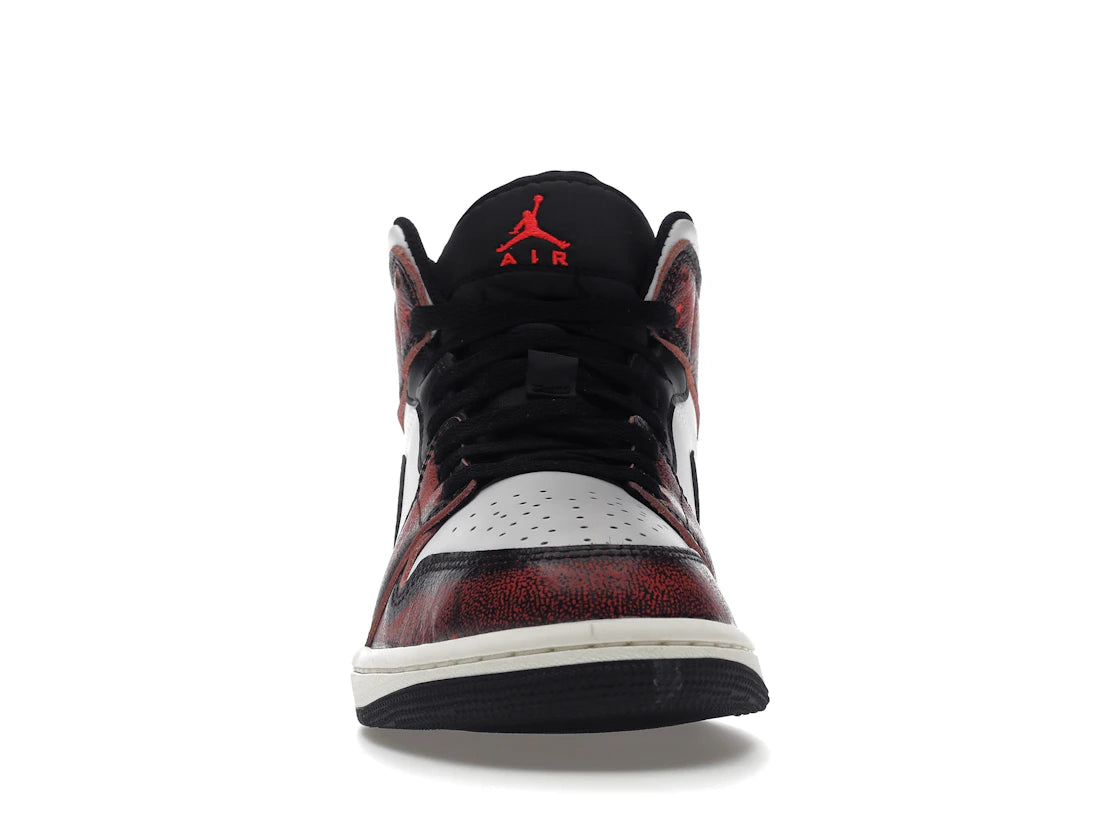 Jordan 1 Mid Wear-Away Chicago