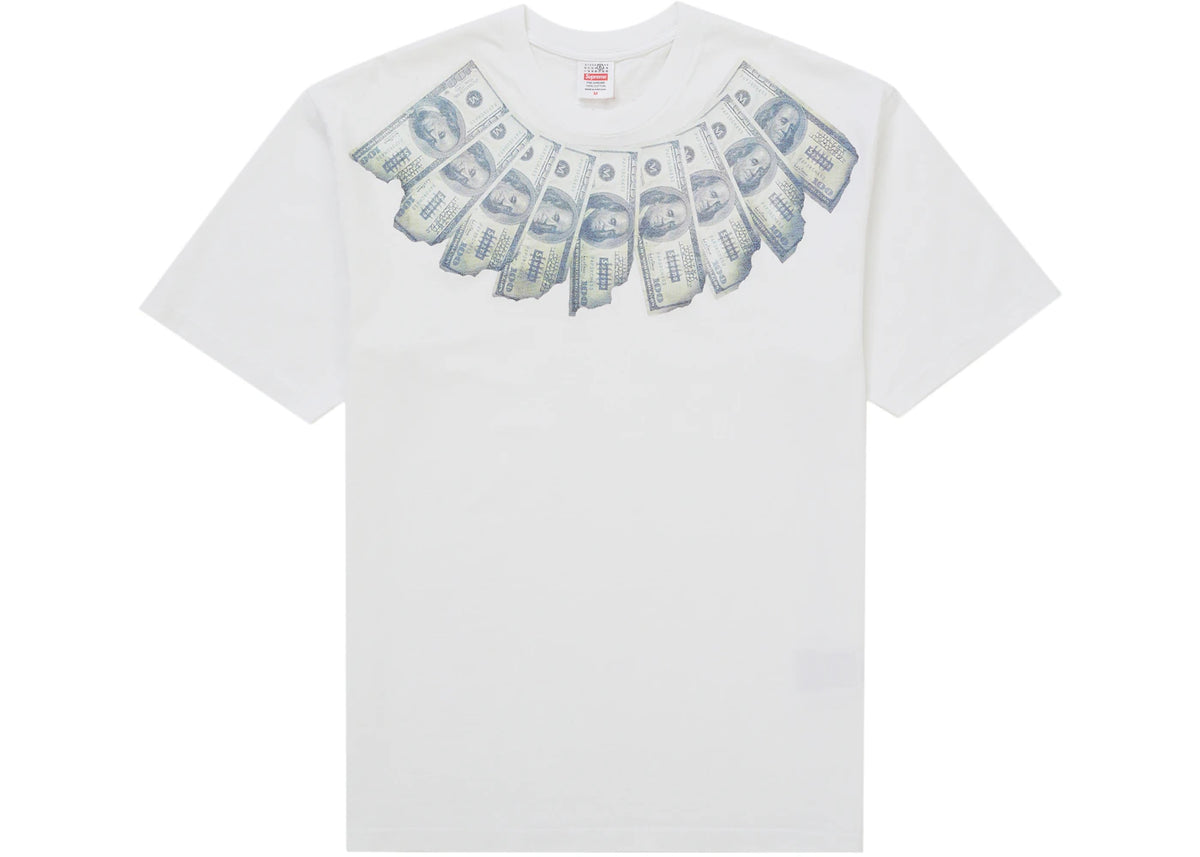 Supreme MM6 Maison Margiela Money S/S Top White