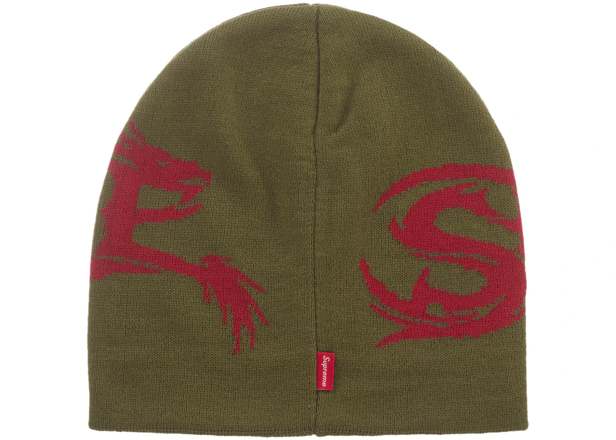 Supreme Dragon Beanie (FW26) Olive