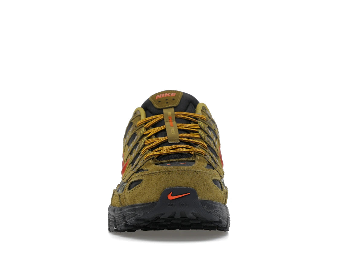 Nike P-6000 Premium Cordura Olive Flak Black Picante Red