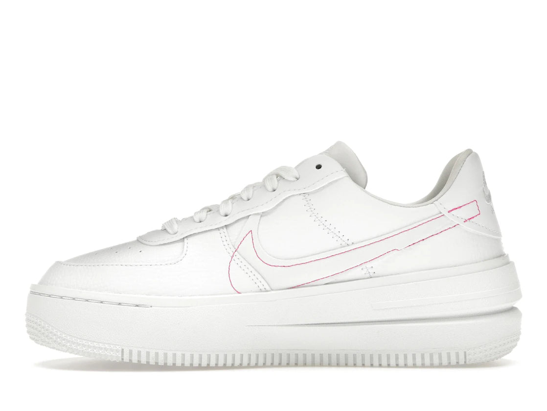 Nike Air Force 1 PLT.AF.ORM White Fireberry (Women's)