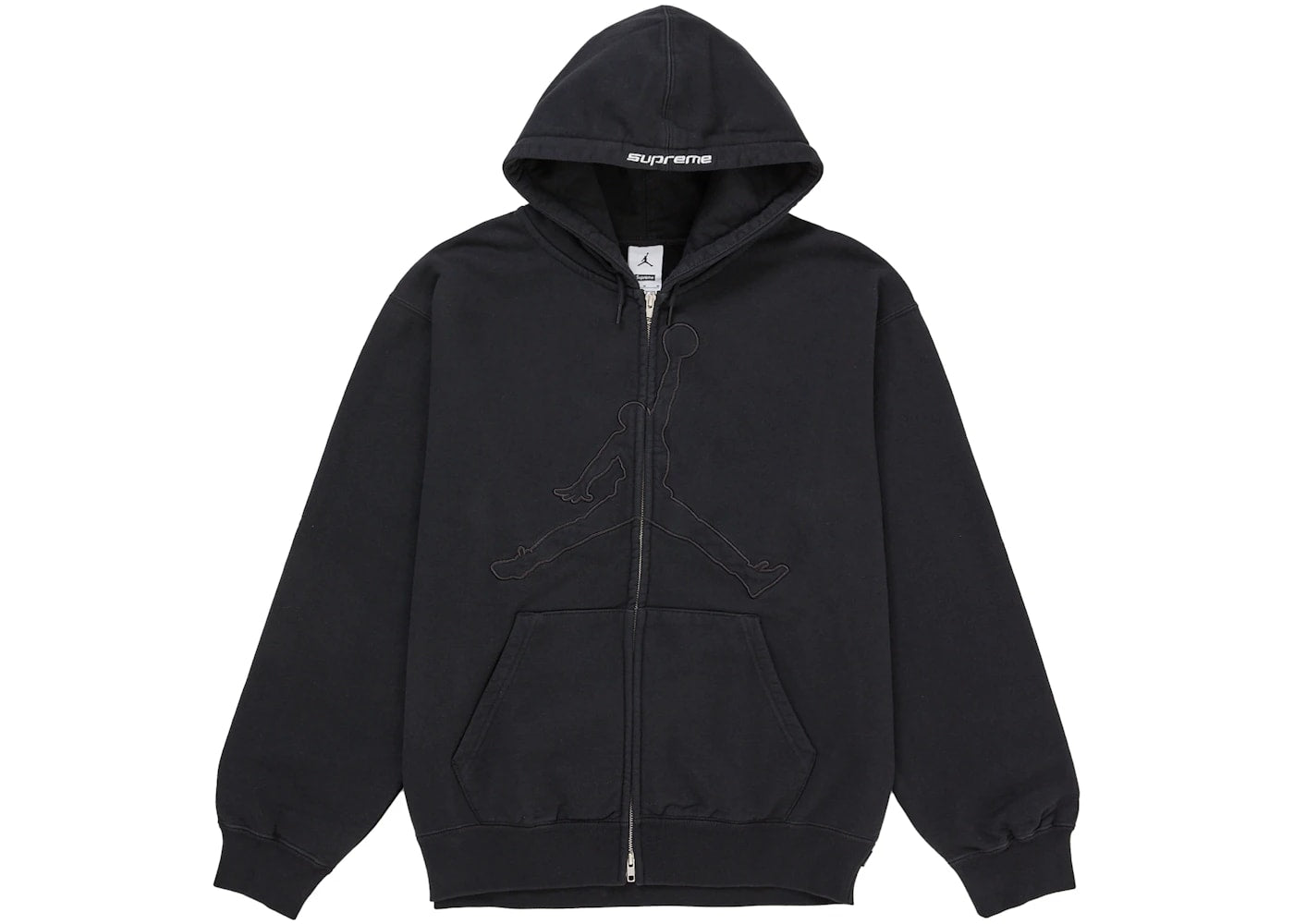 Supreme Jordan Hooded Sweatshirt (SS26) Black