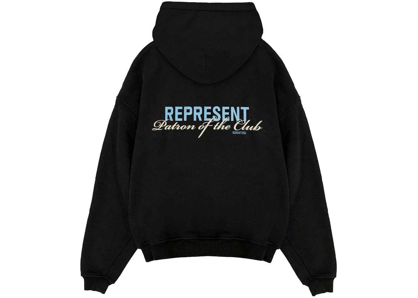Represent Patron Of The Club Hoodie Black
