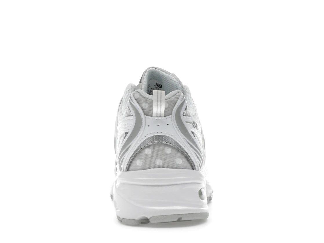 New Balance 530 Silver Metallic Polka Dots