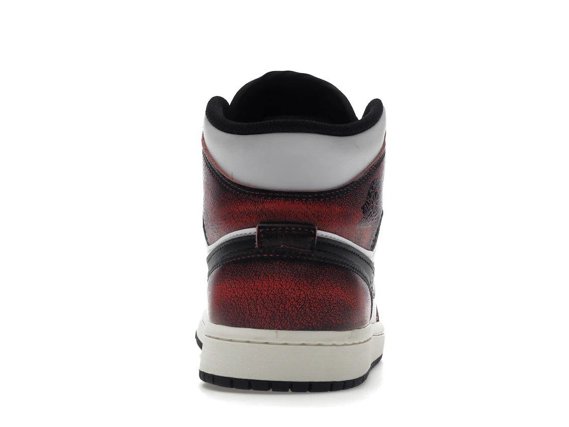 Jordan 1 Mid Wear-Away Chicago