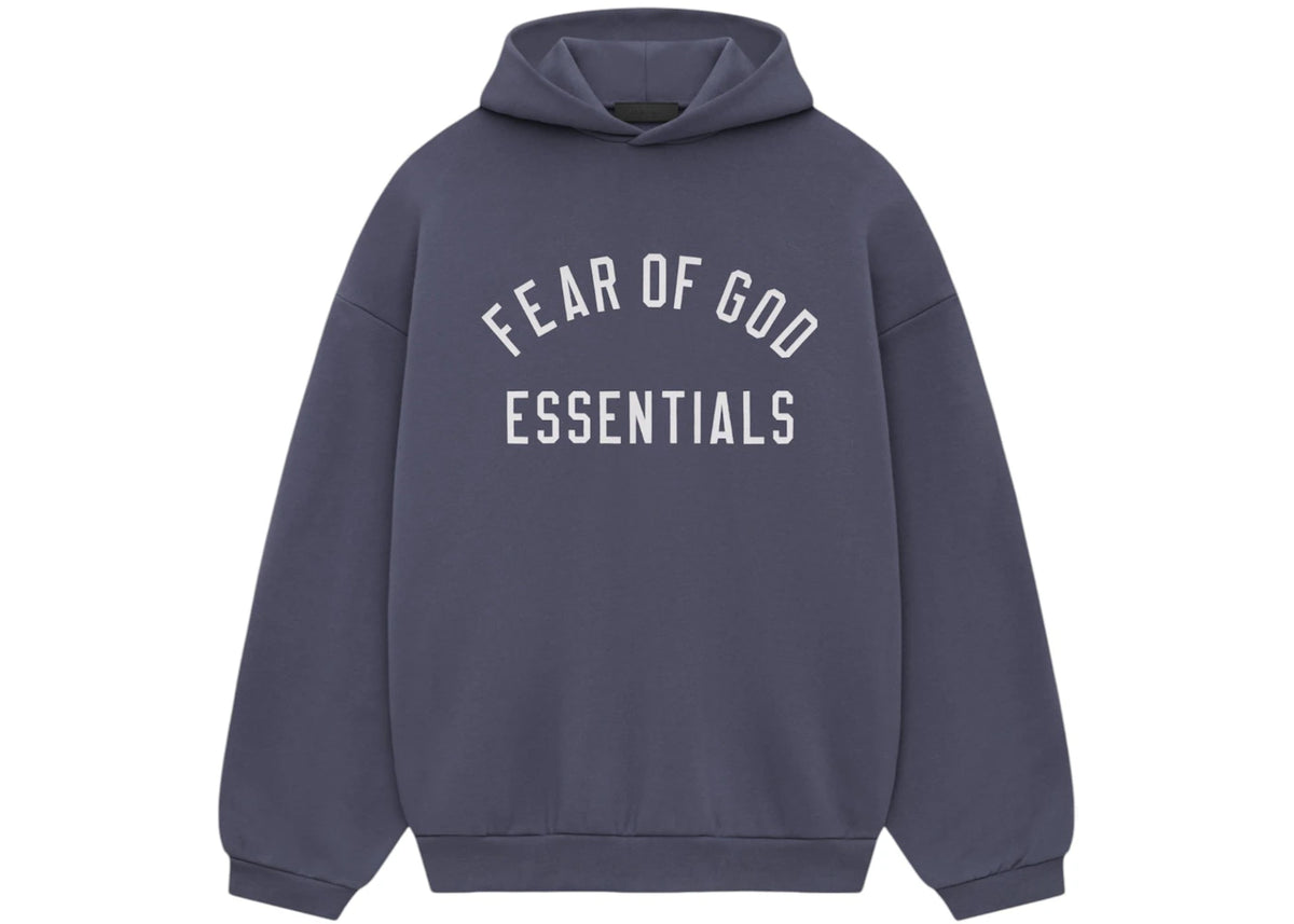 Fear of God Essentials Fleece Hoodie Marine