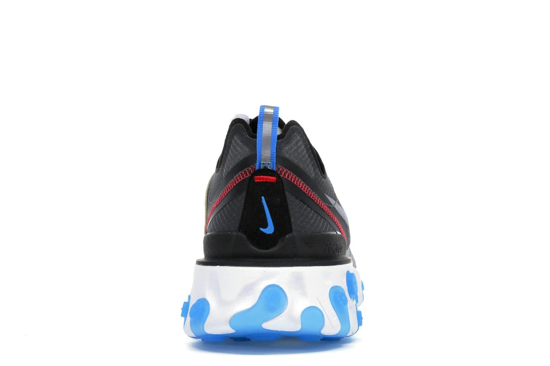 Nike React Element 87 Dark Grey Photo Blue