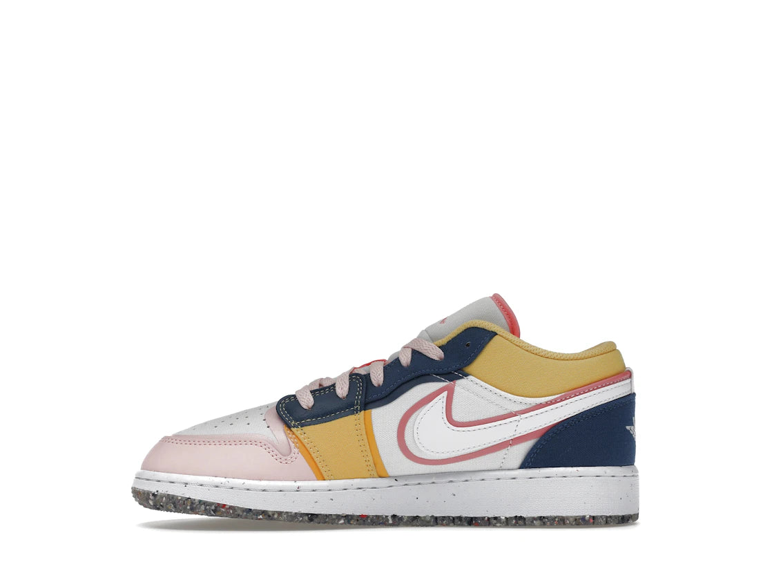 Jordan 1 Low SE Multi Canvas (GS)