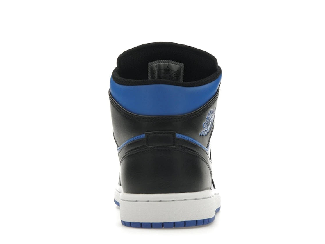 Jordan 1 Mid Black Royal Blue
