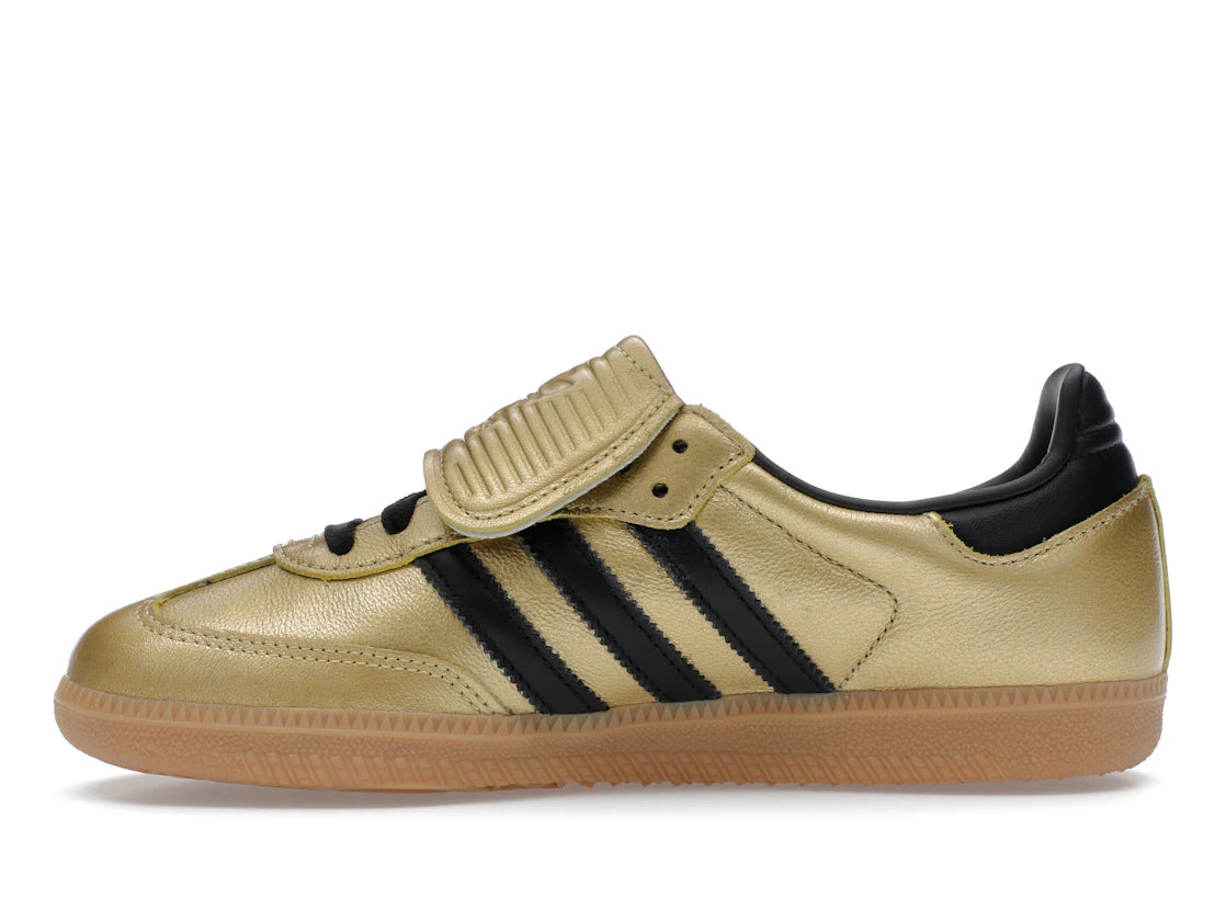 adidas Samba LT Gold Metallic Black Gum (Women's)